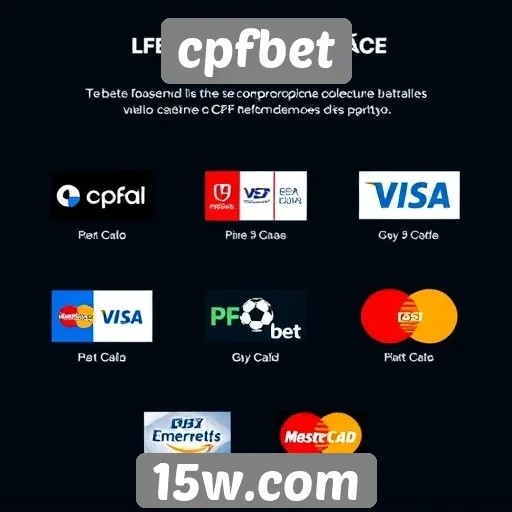 Exploração das opções de pagamento disponíveis na cpfbet